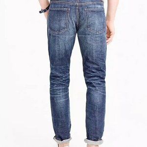 Mens J Crew 770 Straight-Fit Jean in Collins Wash 36x32